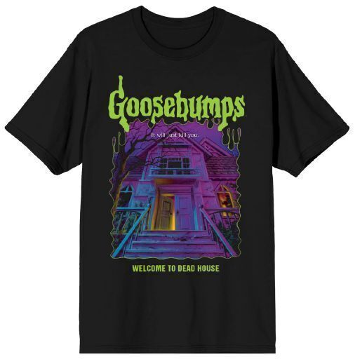 Goosebumps Welcome to the Dead House Men's Graphic T-Shirt